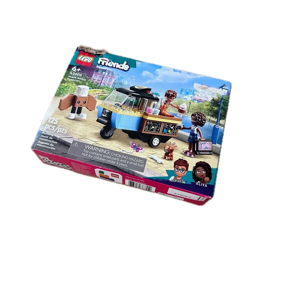 LEGO Friends Mobile Bakery Food Cart 42606 Building Set 125 Pcs Aliya Jules